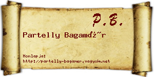 Partelly Bagamér névjegykártya